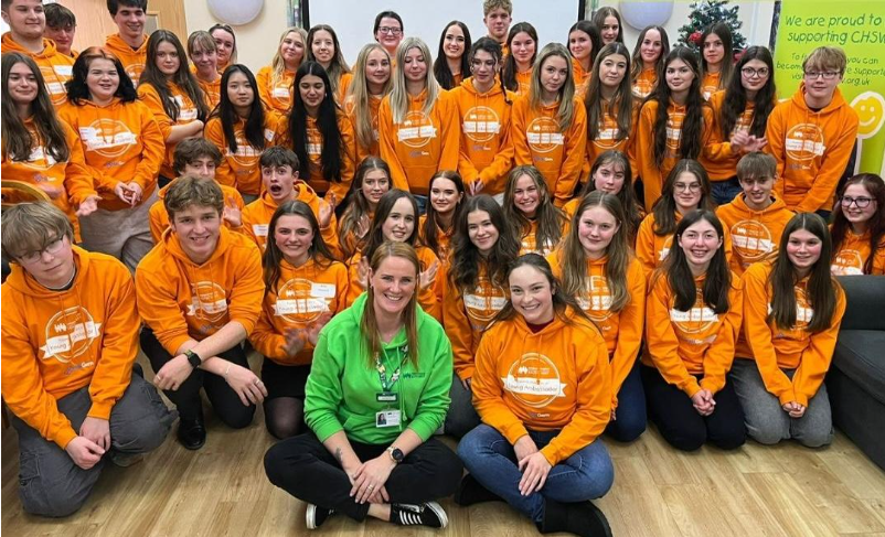 Caring Bears and Schoolkid Volunteers